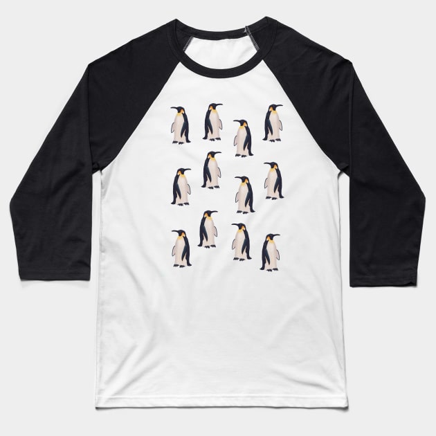 Penguins Baseball T-Shirt by nickemporium1